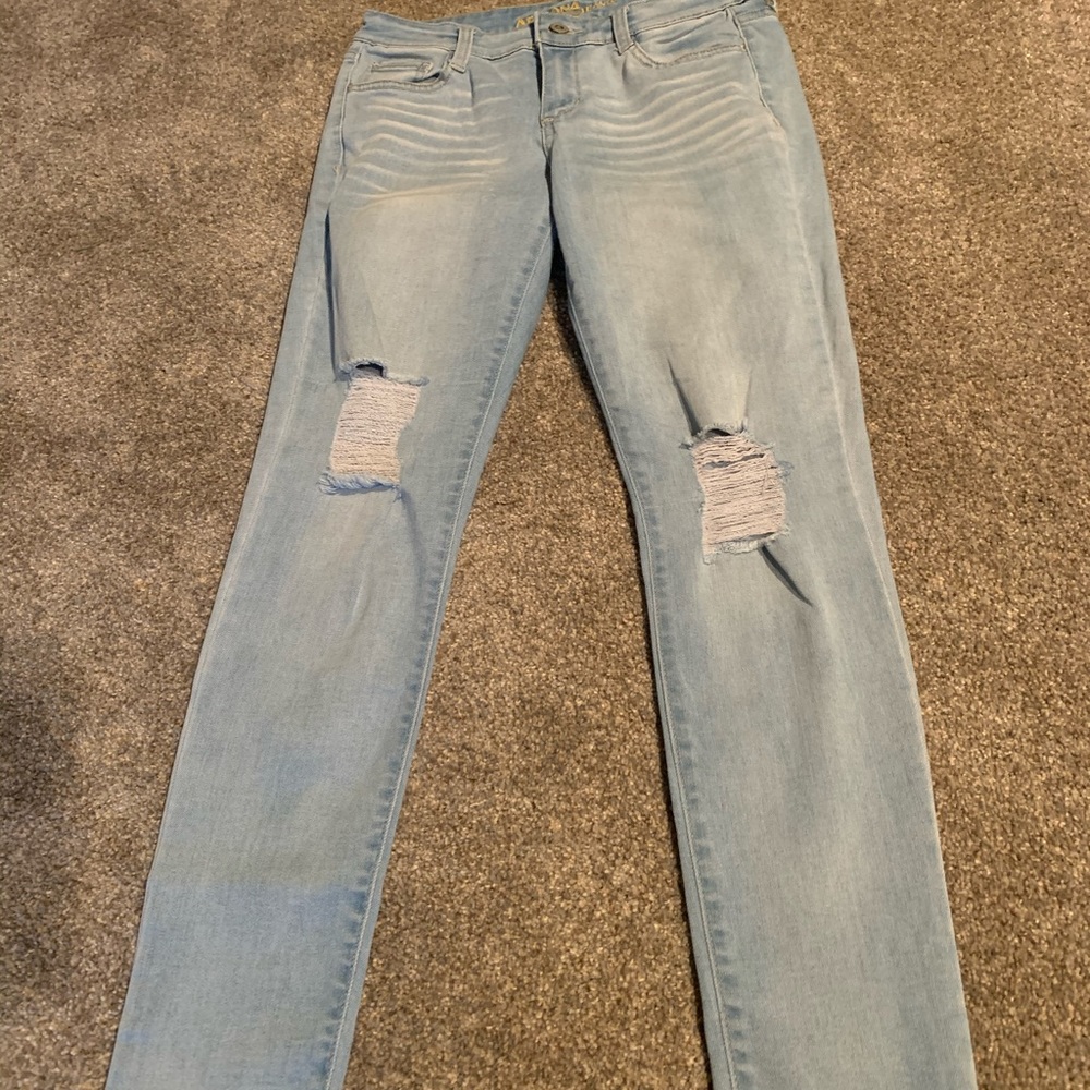 ripped skinny jeans